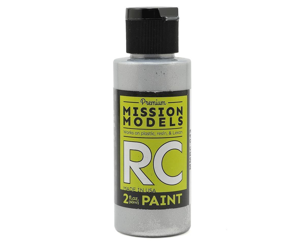 Mission Models RC042 Chrome Acrylic Lexan Body Paint (2oz)