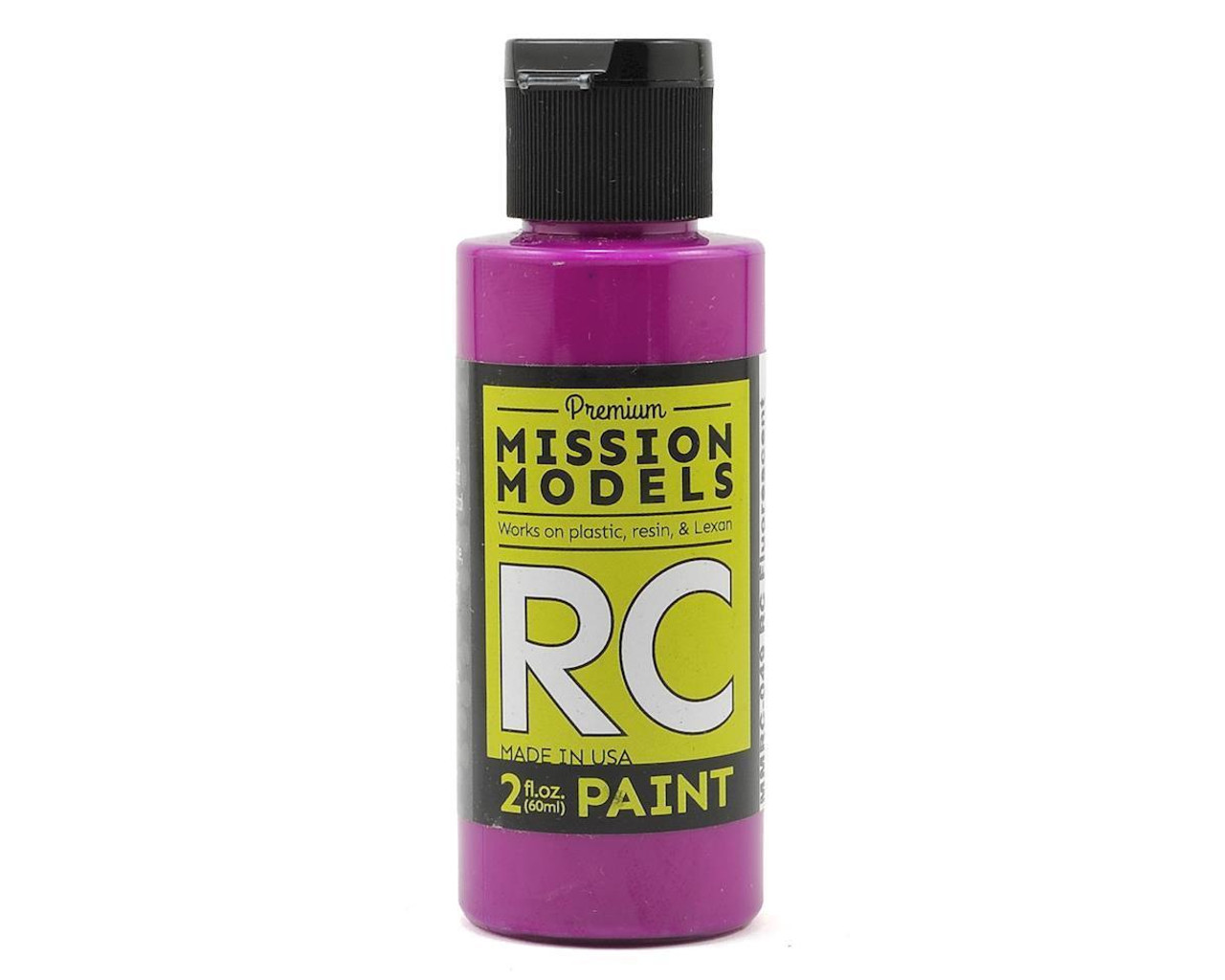 Mission Models RC049 Fluorescent Racing Violet Acrylic Lexan Body Paint (2oz)