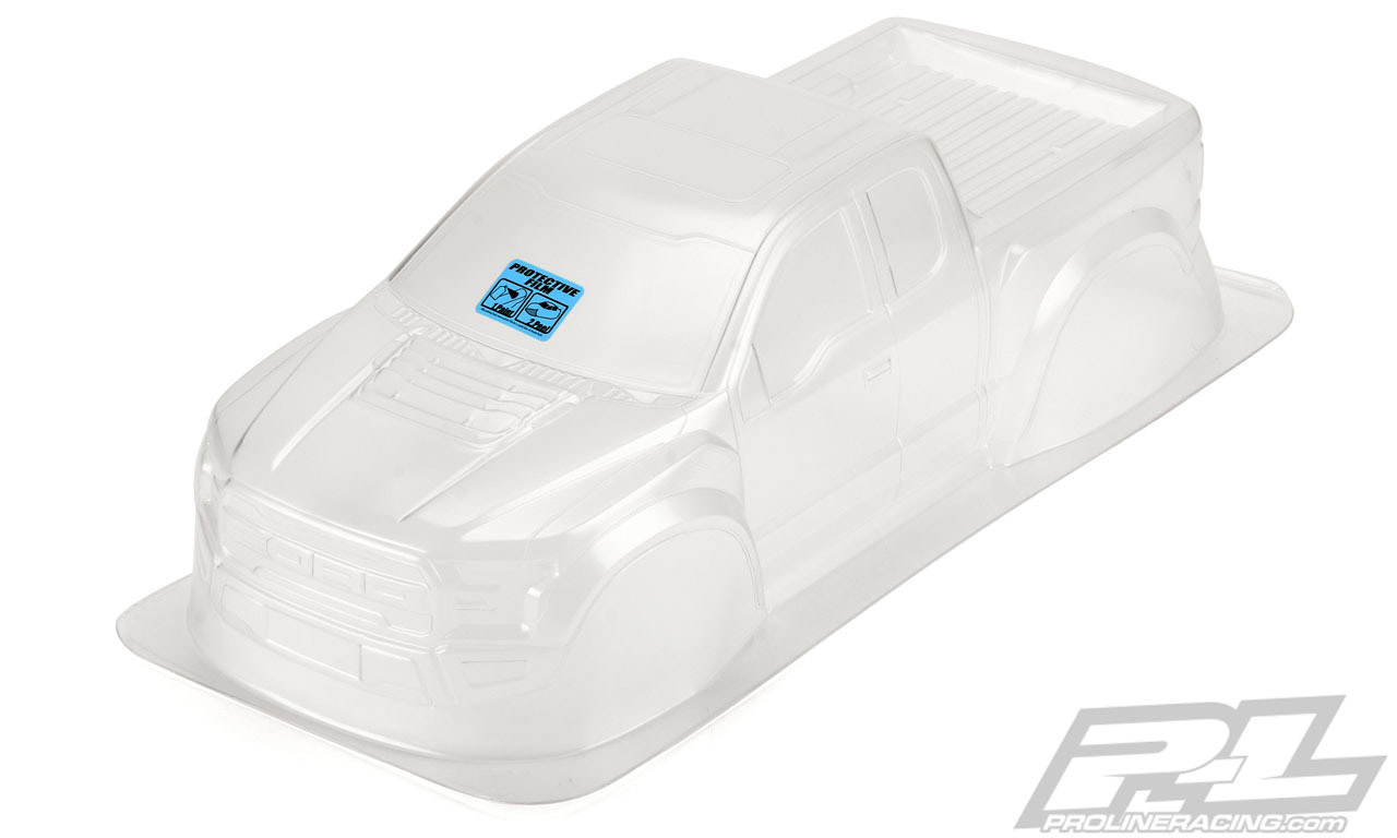 Pro-Line 3516-00 2017 Ford F-150 Raptor 12.3" Rock Crawler Body (Clear)