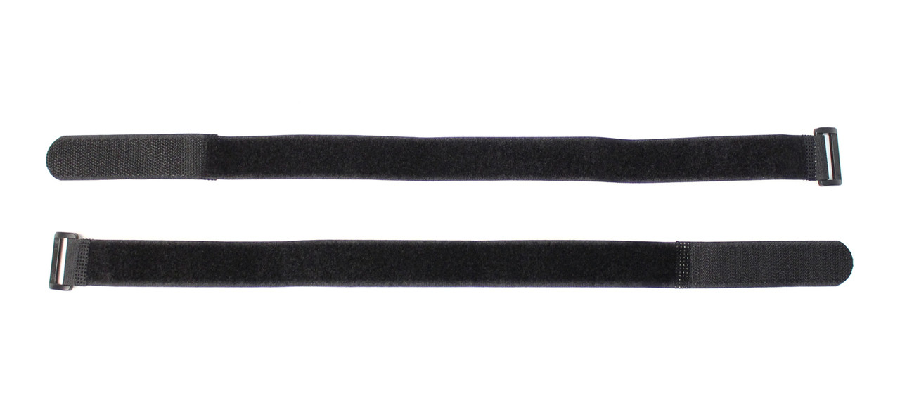 Racers Edge 1040 Hook and Loop Battery Straps, 25mm x 450mm (pr.)