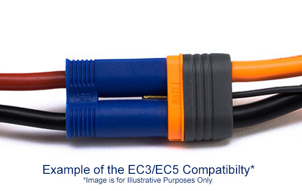 Spektrum 502 IC5 Device & Battery Connector (1 Male & 1 Female