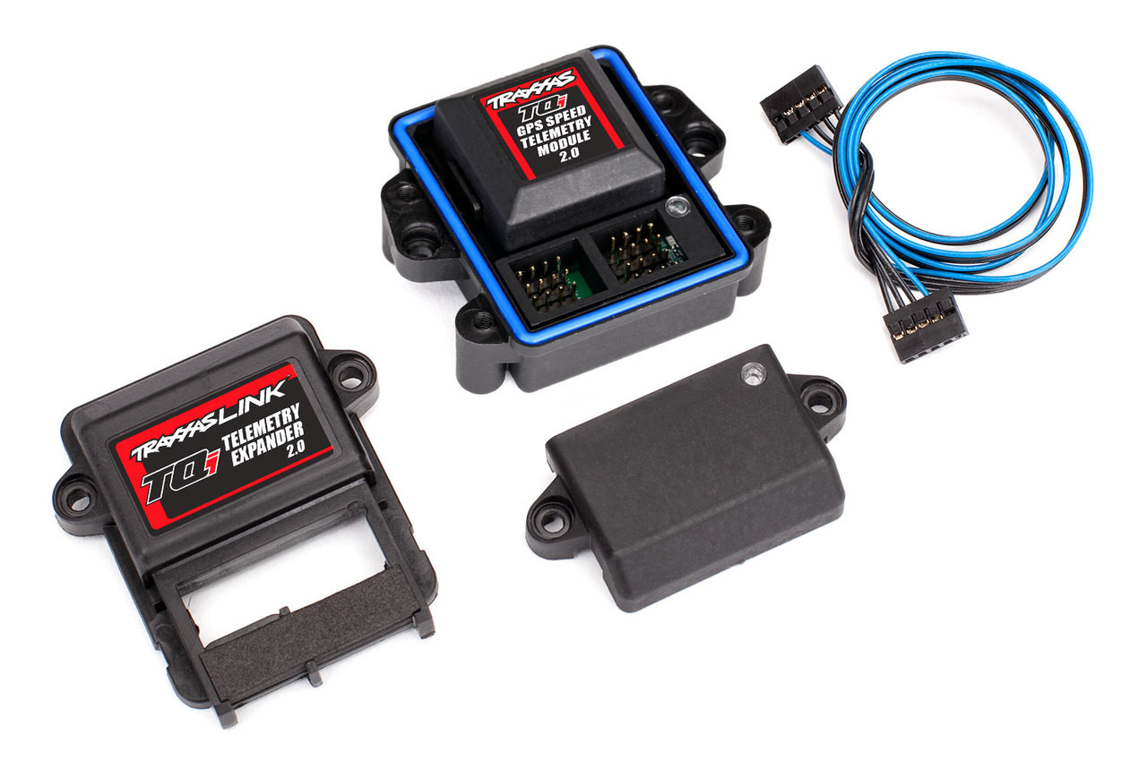 Traxxas 6553X TQi Radio System Telemetry Expander 2.0 and GPS Module 2.0