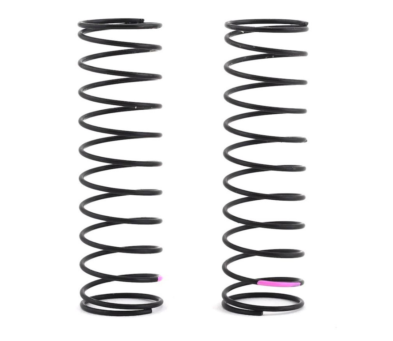 Team Losi Racing 233058 12mm Low Frequency Rear Springs (Pink) (2)