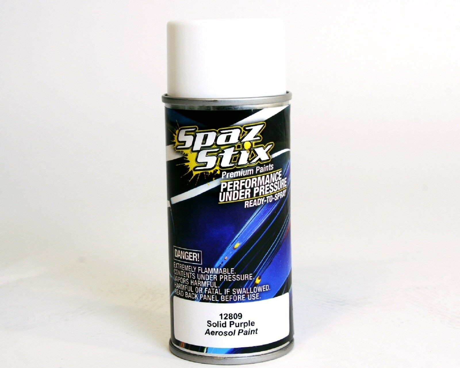 Spaz Stix Solid Purple Aerosol Paint 3.5oz (SZX12809)