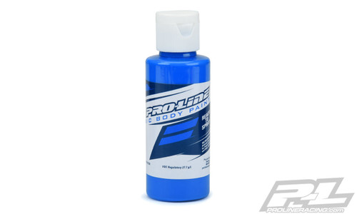 Pro-Line RC Body Airbrush Paint (Fluorescent Blue) (2oz)