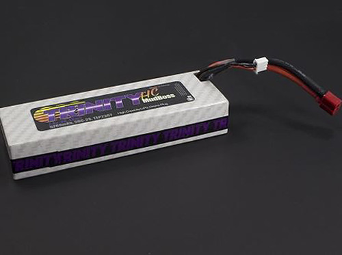 Team Trinity 2s 7.4V 5200mah HC Mudboss Pack with T-Plug (Deans)