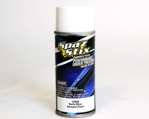 Spaz Stiz Solid Blue Aerosol Paint 3.5oz