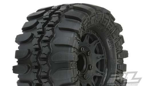 Pro-Line Interco TSL SX Super Swamper 2.8" Pre-Mounted Tires w/Raid Rear Wheels (M2) w/ 12mm Removal Hex (2)