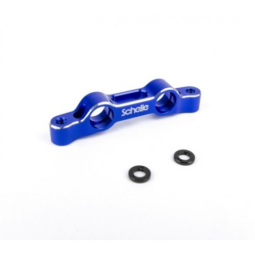 Schelle Racing 1252 B6 Aluminum Steering Rack - Blue