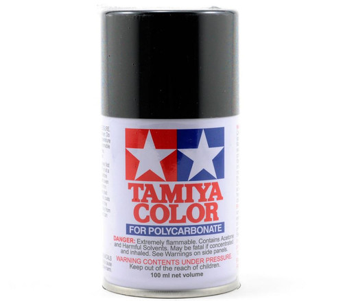 Tamiya 86005 PS-5 Black Lexan Spray Paint (3oz)