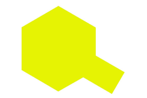 Tamiya 86027 PS-27 Fluorescent Yellow Lexan Spray Paint (3oz)