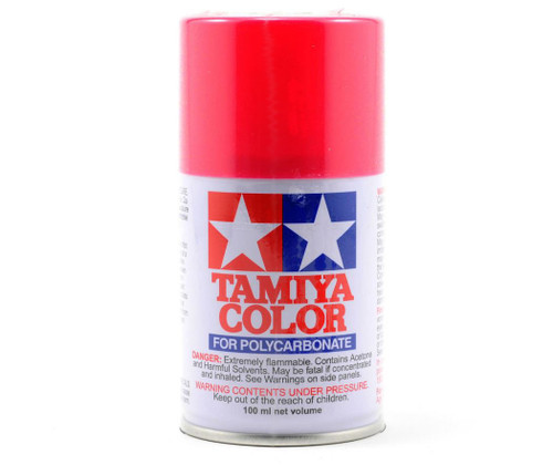 Tamiya 86033 PS-33 Cherry Red Lexan Spray Paint (3oz)