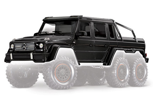 Traxxas 8825R Mercedes-Benz G63 Body, Black