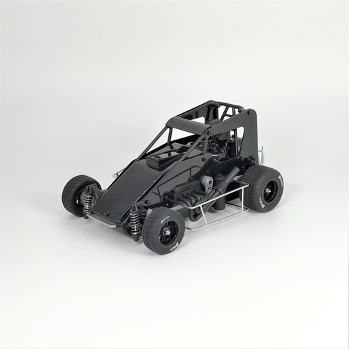 1 RC Racing 1/18 Midget 3.0, Black, RTR