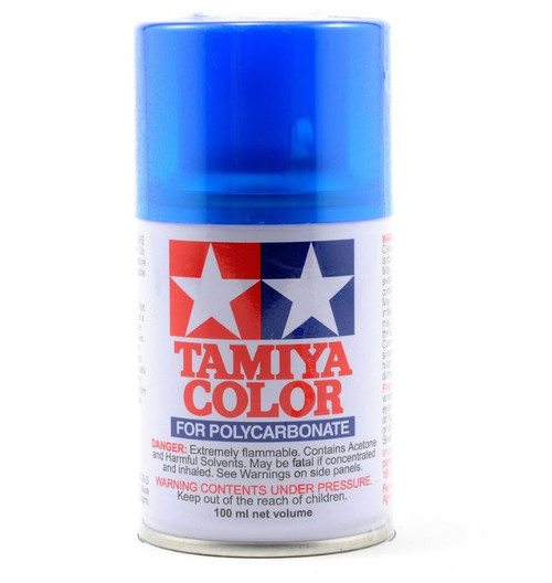 Tamiya 86039 PS-39 Translucent Light Blue Lexan Spray Paint (3oz)