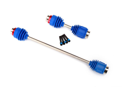 Traxxas 8655R Front/Rear Center Driveshafts, E-Revo