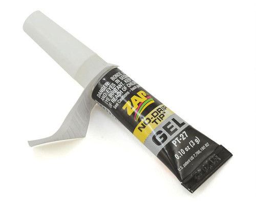 Pacer Technology Zap Gel Glue Tube (3g)