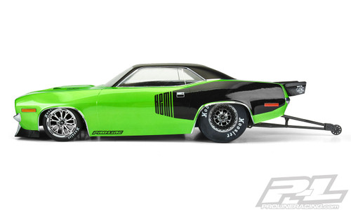 Proline 3550-00 1972 Plymouth Barracuda Clear Body