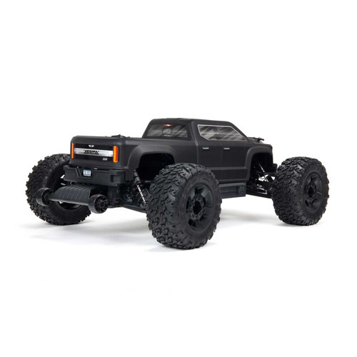 Arrma Big Rock 4X4 V3 3S BLX 1/10 RTR Brushless Monster Truck (Black) w/Spektrum SLT3 2.4GHz Radio