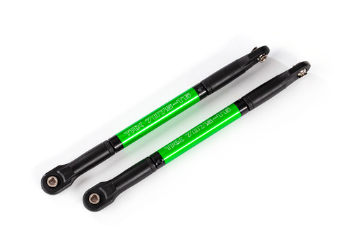 Traxxas 8619G Aluminum Heavy-Duty Push Rods (Green) (2), E-Revo 2.0