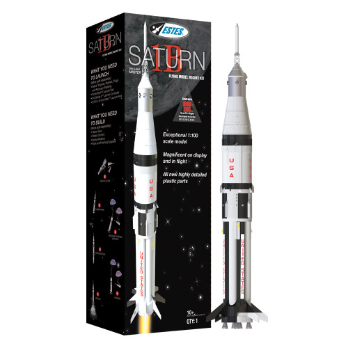 Estes Saturn 1B SA-206 Model Rocket Kit, Skill Level: Master