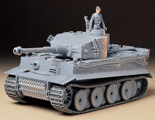 Tamiya 35216 1/35 Ger. Tiger I Early Production Tank Plastic Model