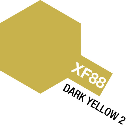 Tamiya 81788 Acrylic Mini XF88 Dark Yellow Paint (10ml)