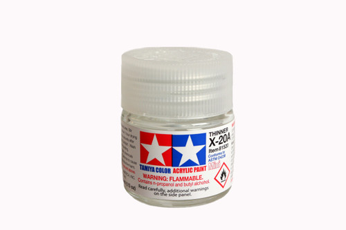 Tamiya 81520 Acrylic Mini X20A Thinner (10ml)