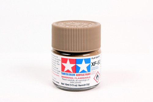 Tamiya 81752 Acrylic Mini XF52 Flat Earth Paint (10ml)