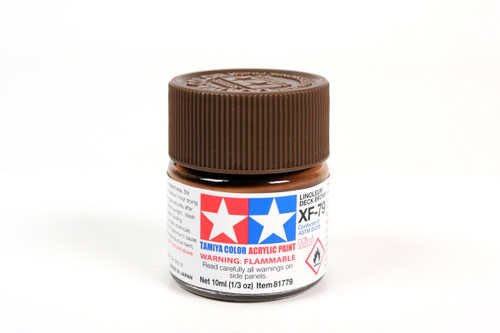 Tamiya 81779 Acrylic Mini XF79 Deck Brown Paint (10ml)