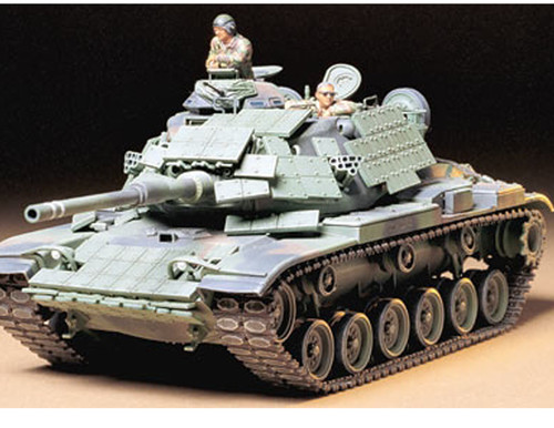 Tamiya 35157 1/35 U.S. Marine M60A1 Tank Plastic Model Kit - Small