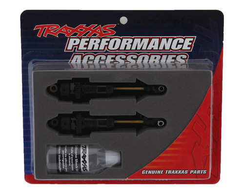 Traxxas 7461X Complete GTR Long Shocks w/Ti-Nitride Shafts (Black) (2)