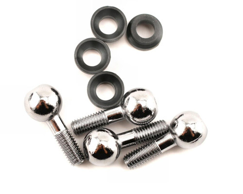 Traxxas 4933 Pivot balls (4)/ pivot ball cap bushings (4), E-Revo 2.0