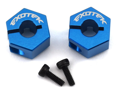 Exotek Racing 1977 DR10 Aluminum Rear Clamping Hex (2)