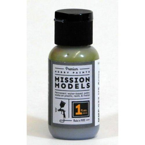 Mission Models MIOMMP-022 Acrylic Model Paint 1oz Bottle, US Army Olive Drab Faded 3