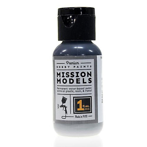 Mission Models MIOMMP-035 Acrylic Model Paint 1oz Bottle, NATO Black