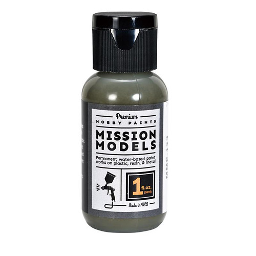 Mission Models MIOMMP-123 Acrylic Model Paint, 1 oz Bottle, Rail Tie Brown