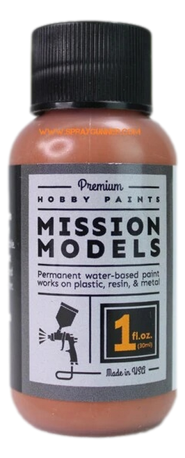 Mission Models MIOMMP-135 Acrylic Model Paint, 1oz Bottle, Coral (1955) 626
