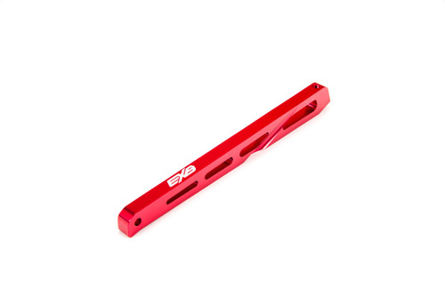 Arrma 320567 Rear Center Aluminum Chassis Brace, 140mm Red, EXB