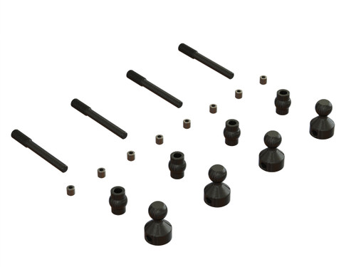 Arrma 330614 Sway Bar Hardware Set, 8S