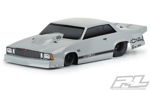 Proline 3549-14 1978 Chevy Malibu Tough-Color (Stone Gray) Body