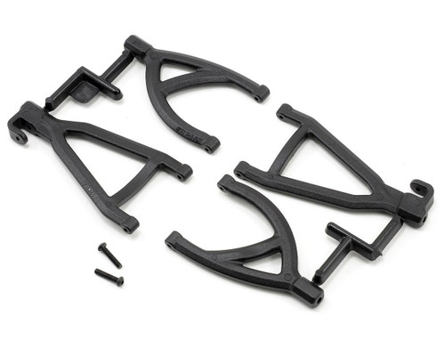 RPM 80602 Rear Upper & Lower A-Arms (1/16 E-Revo) (Black)