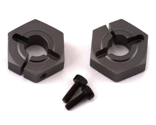 Losi 332005 Clamping Front Wheel Hexes, Aluminum: 22S