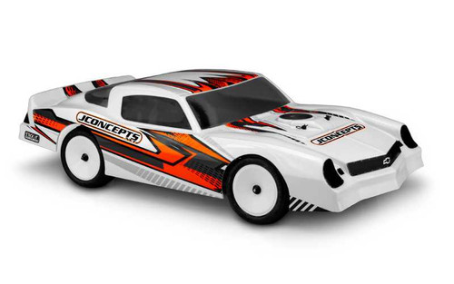 JConcepts 0395 1978 Chevy Camaro Street Stock Dirt Oval Body (Clear)