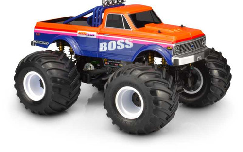 JConcepts 1970 Chevy C10 10.5" Monster Truck Body (Clear)