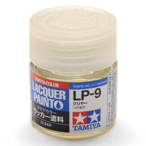 Tamiya 82109 Lacquer Paint LP-9 Clear 10ml Bottle