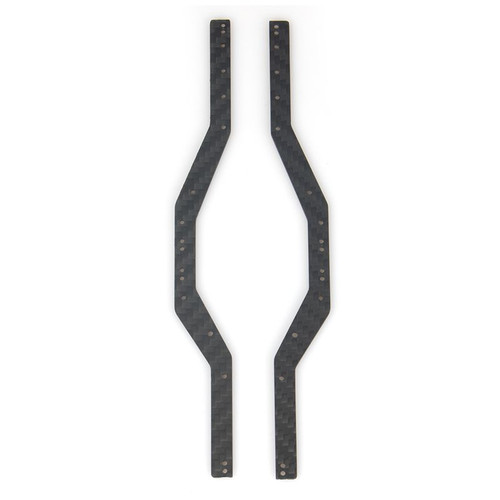 Power Hobby Axial SCX24 Deadbolt C10 JLU Betty Carbon Fiber Frame Rail set