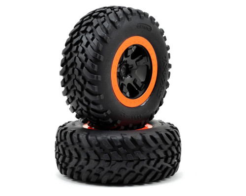 Traxxas Pre-Mounted Standard SCT Tires 
