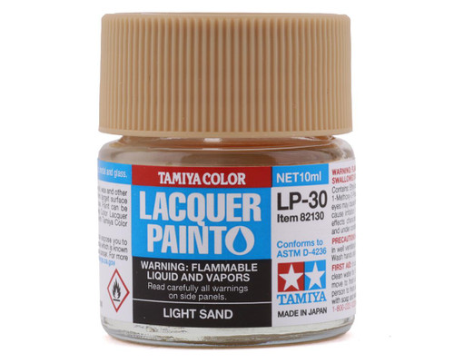 Tamiya 82130 Lacquer Paint LP-30 Light Sand 10ml Bottle