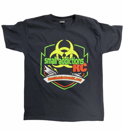 Small Addictions RC Logo Graphic T- Shirt, Youth Medium